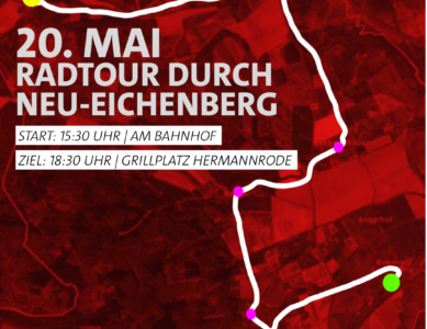 Radtour am 20. Mai