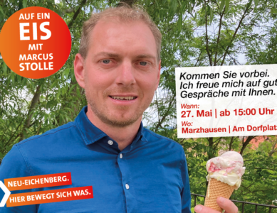 Auf eine Eis mit Marcus Stolle